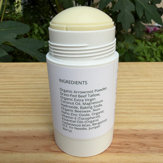 Coastal Forest Natural Deodorant | Cedar + Bergamot