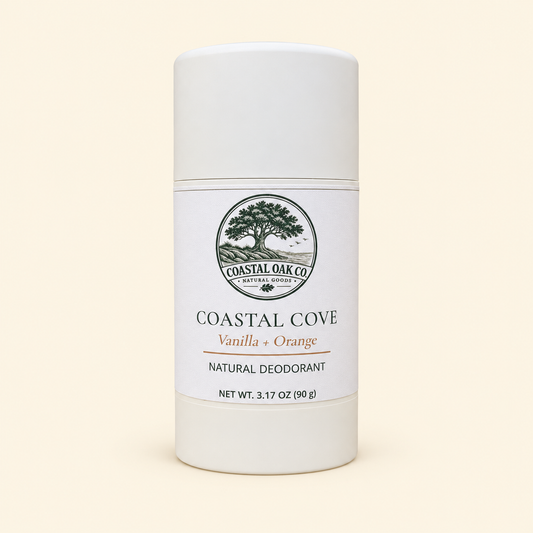 Coastal Cove Natural Deodorant | Vanilla + Orange