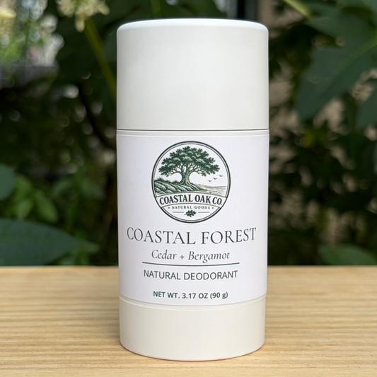 Coastal Forest Natural Deodorant | Cedar + Bergamot