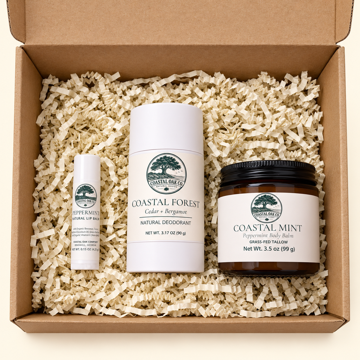 Coastal Oak Everyday Essentials Gift Box