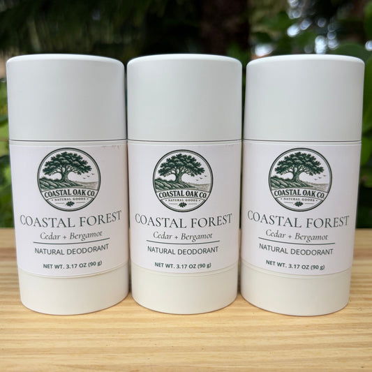 Coastal Forest 3-Pack Cedar + Bergamot