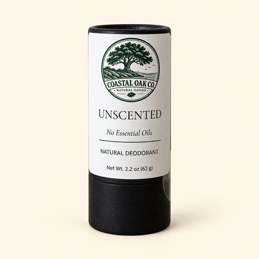 Coastal Oak Unscented Natural Deodorant