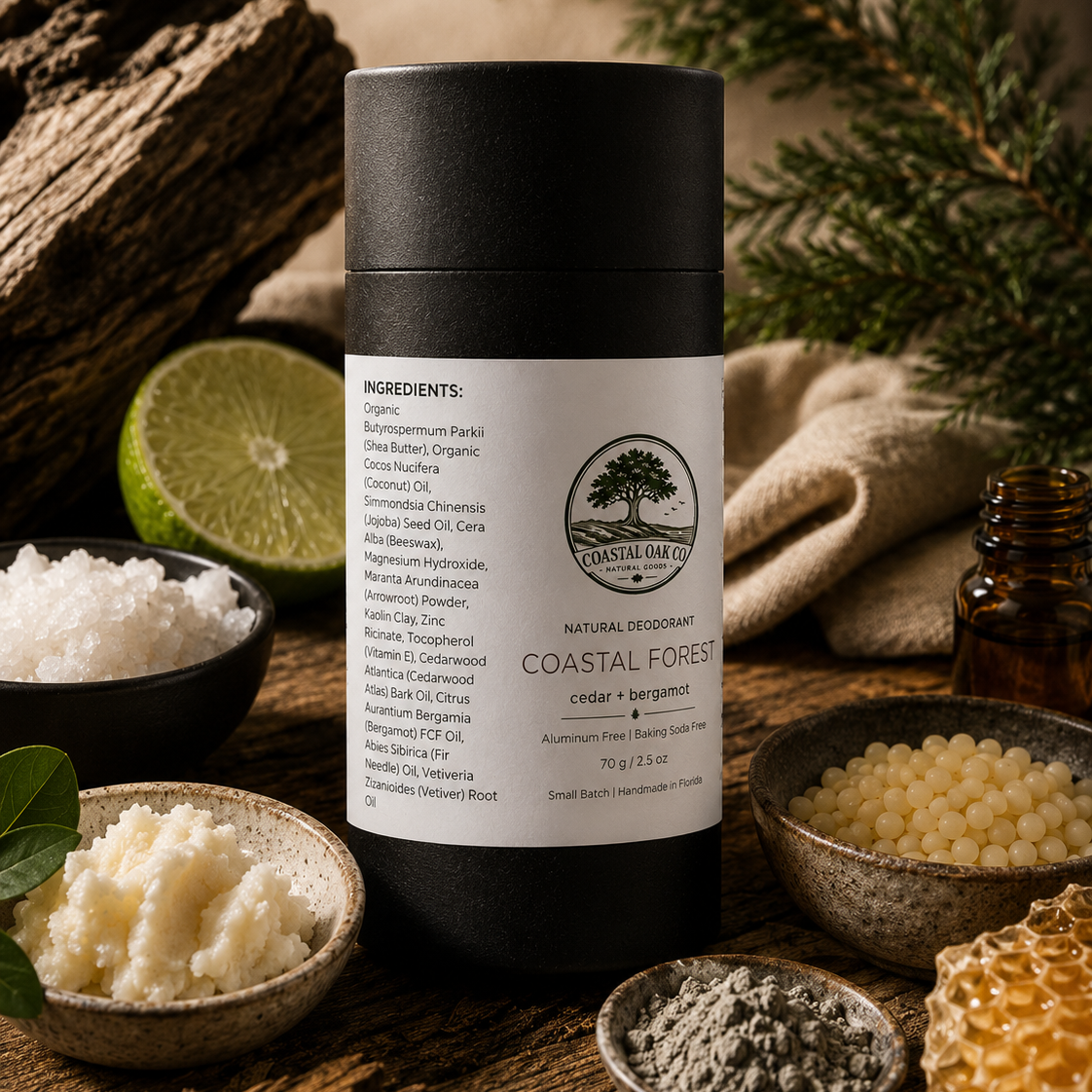 Coastal Forest Natural Deodorant