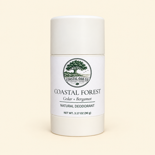 Coastal Forest Natural Deodorant | Cedar + Bergamot