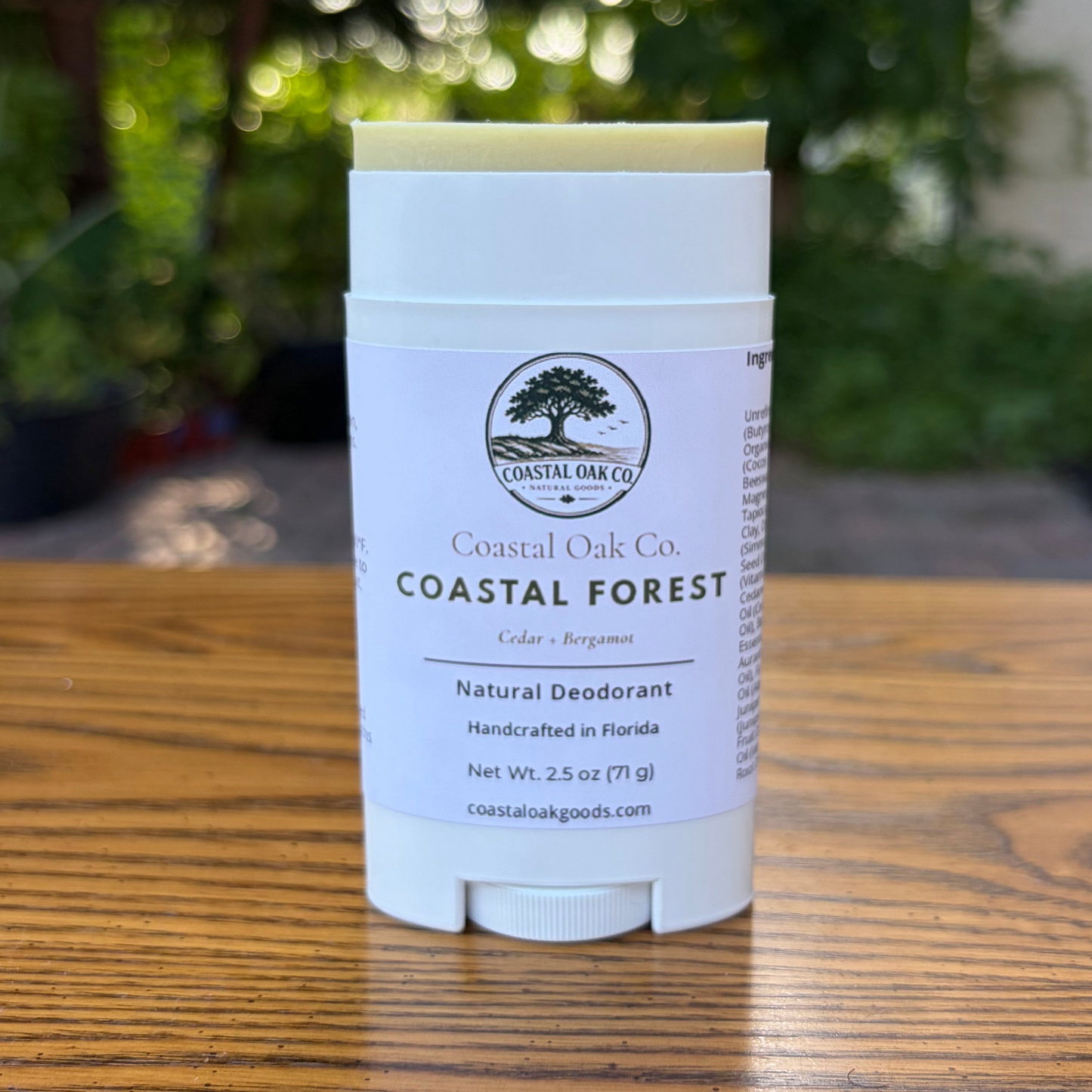 Coastal Forest Natural Deodorant