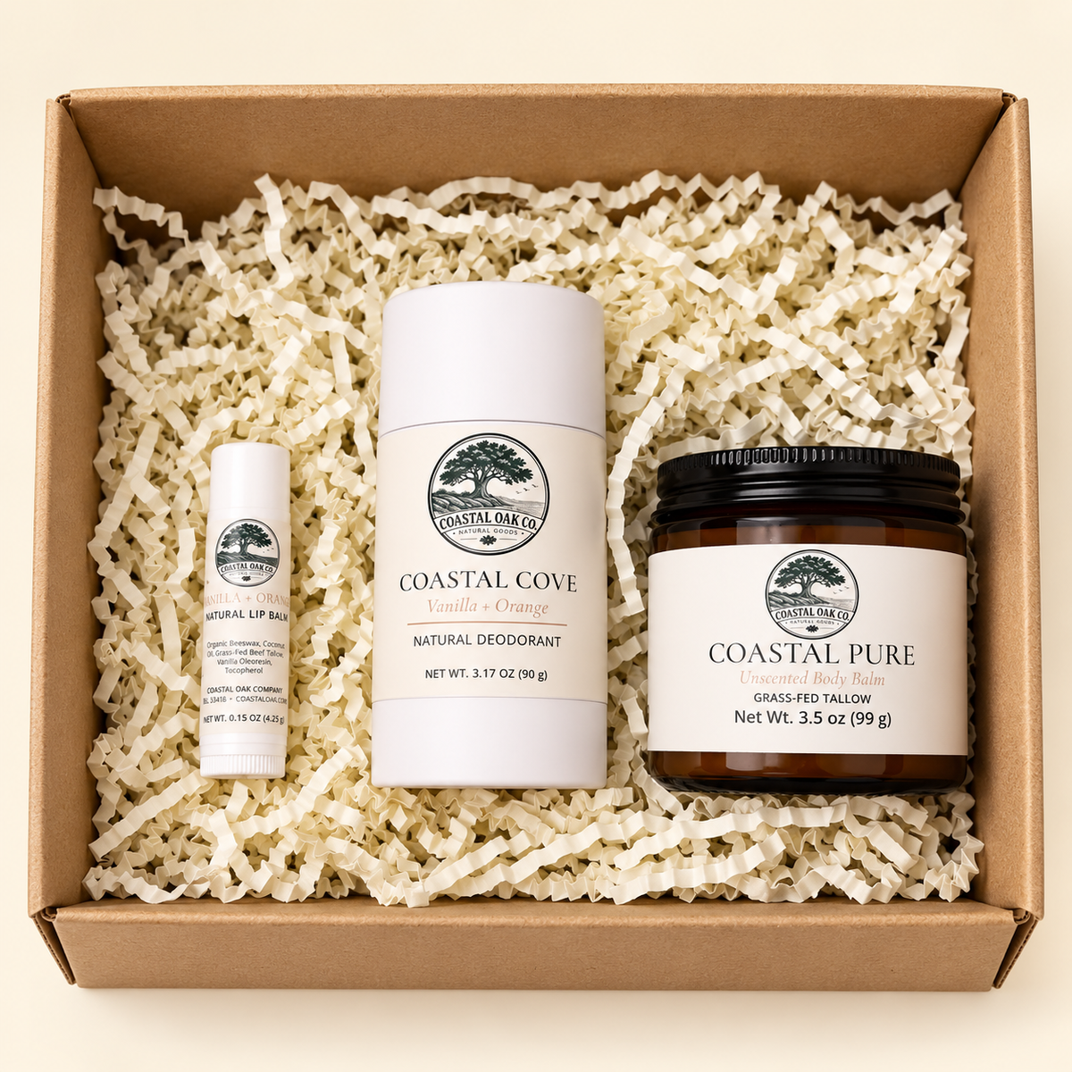 Coastal Oak Everyday Essentials Gift Box